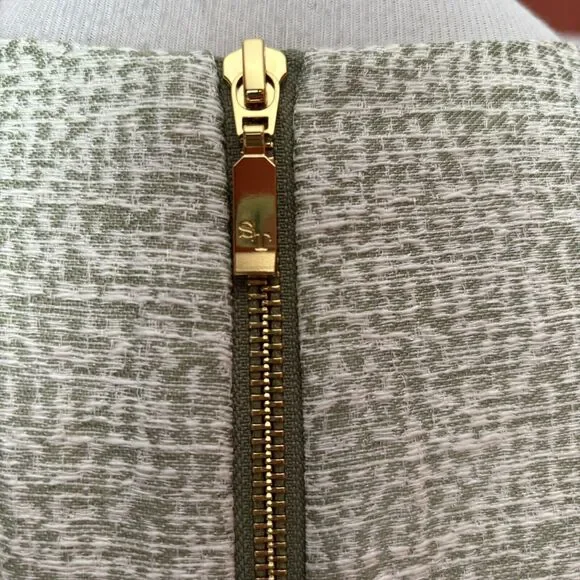 Womens Size 8 Southern Tide Seagrass Green Paislee Tweed Dress - Picture 7 of 9